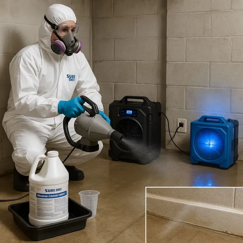Sanitization and Odor Removal process in Kingsley, MI