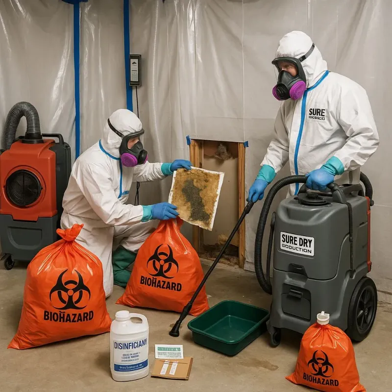 Contaminated Water Handling Protocols process in Kingsley, MI